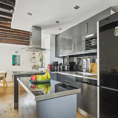 Apartment Bnbnova - 2br - Les Halles & Le Marais Paris